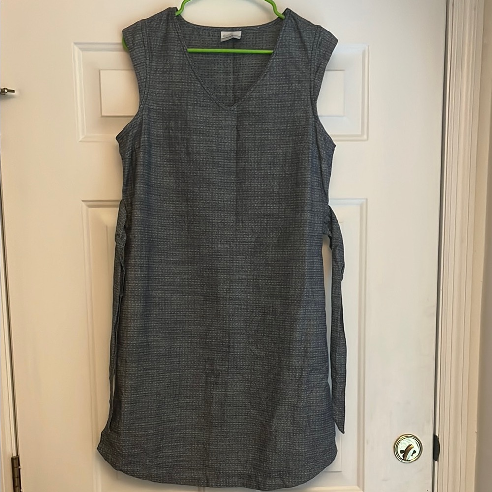 COLUMBIA Organic Cotton Dress with belt & pockets